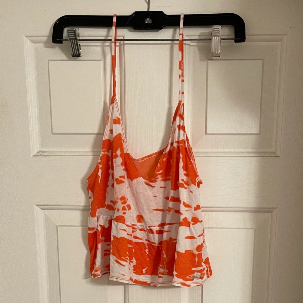 ALO Yoga flutter tank, size M